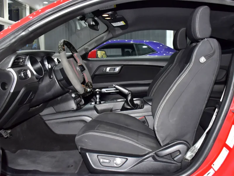 2019 Ford Mustang GT 8 Cylinders Petrol Engine Red Black Coupe American Specs Automatic
