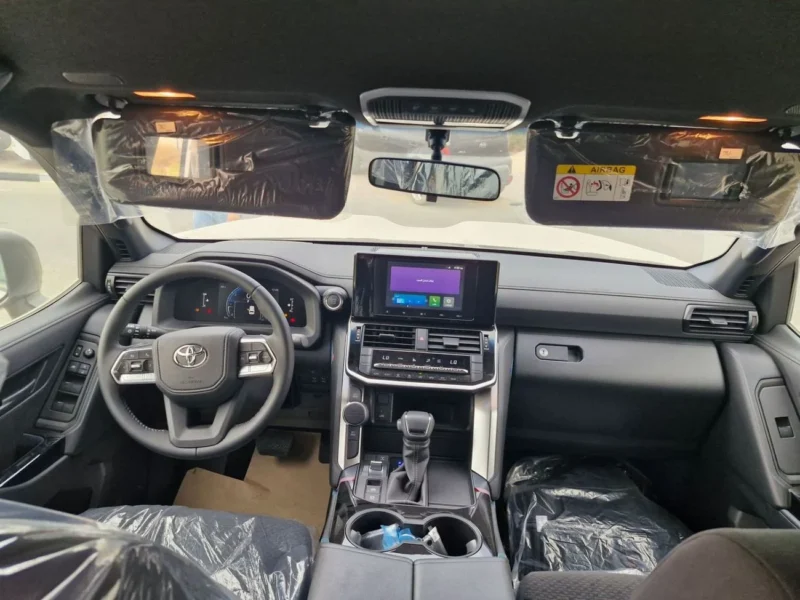 2026 Toyota Land Cruiser GX 4.0 Litres 6 Cylinders Petrol Engine White Black SUV Automatic