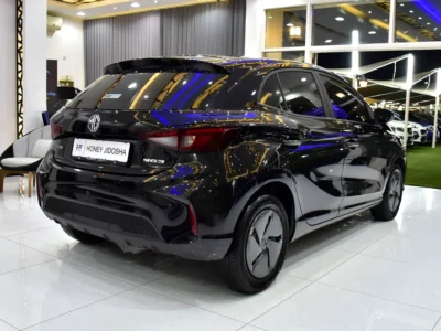 2025 MG MG3 Comfort 4 Cylinders Petrol Engine Black Hatchback GCC Specs
