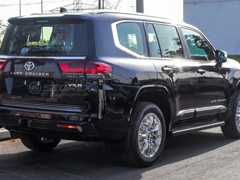 2026 Toyota Land Cruiser VXR 3.3 Litres 6 Cylinders Turbo Diesel Engine Black Red SUV GCC