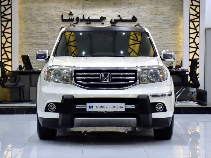 2015 Honda Pilot LX 6 Cylinders Petrol Engine White Beige SUV GCC Specs Automatic