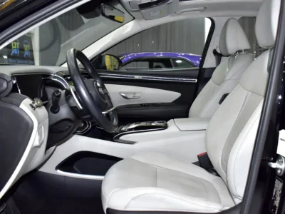 2022 Hyundai Tucson N Line 4 Cylinders Petrol Engine Black White SUV GCC Specs