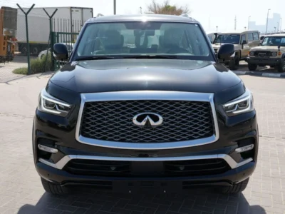 2024 INFINITI QX80 LUXURY SENSORY PROACTIVE 5.6L V8 Petrol Engine Black Beige SUV
