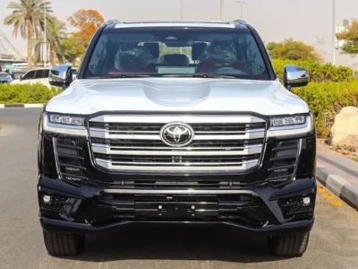 2026 Toyota Land Cruiser VXR 3.3 Litres 6 Cylinders Turbo Diesel Engine Black Red SUV GCC