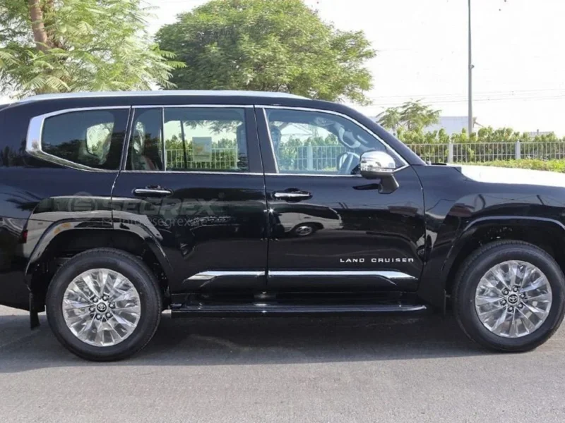 2026 Toyota Land Cruiser VXR 3.3 Litres 6 Cylinders Turbo Diesel Engine Black Red SUV GCC