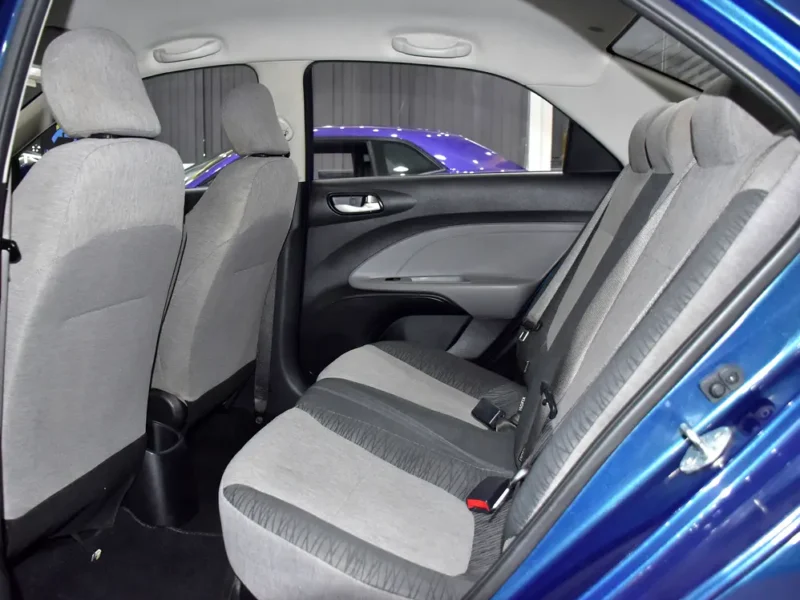 2022 Kia Pegas EX 4 Cylinders Petrol Engine Blue Grey Sedan GCC Specs Automatic