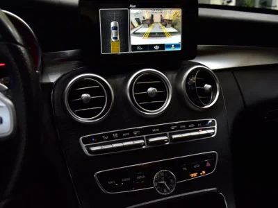 2019 Mercedes-Benz C-Class C200 4 Cylinders Petrol Engine White Tan Sedan GCC Specs