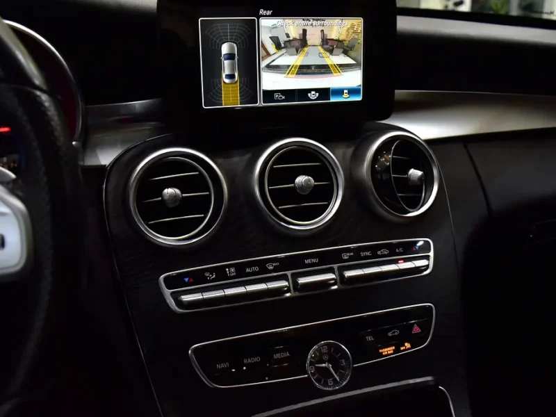 2019 Mercedes-Benz C-Class C200 4 Cylinders Petrol Engine White Tan Sedan GCC Specs