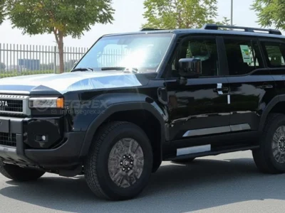 2026 Toyota Prado All Rounder 2.4L Turbo Petrol 4 Cylinders Engine Black SUV GCC Specs
