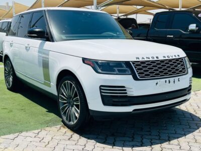 2018 LAND ROVER RANGE ROVER AUTOBIOGRAPHY 5.0L V8 Petrol Engine White Red SUV