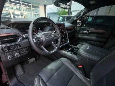 2025 GMC Yukon Denali 8 Cylinders Petrol Engine Black SUV GCC Specs Automatic