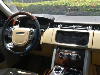 2016 Land Rover Range Rover HSE 6 Cylinders Petrol Engine White Beige SUV GCC Specs