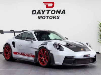 2025 Porsche 911 GT3 RS 6 Cylinders Petrol Engine Grey Black Sports Car Weissach Package