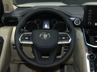 2023 Toyota Land Cruiser EXR 6 Cylinders Petrol Engine White Beige SUV GCC Specs Full Option