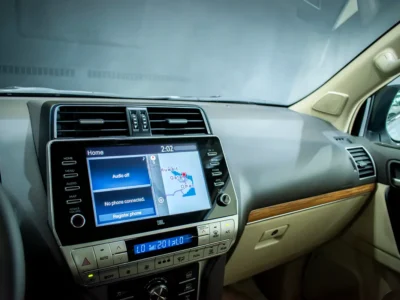 2023 Toyota Prado Limited 6 Cylinders petrol Engine Silver Beige SUV GCC Specs Automatic