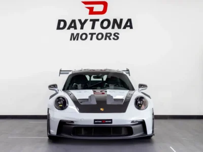 2025 Porsche 911 GT3 RS 6 Cylinders Petrol Engine Grey Black Sports Car Weissach Package
