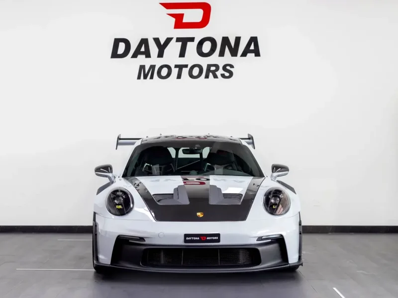 2025 Porsche 911 GT3 RS 6 Cylinders Petrol Engine Grey Black Sports Car Weissach Package