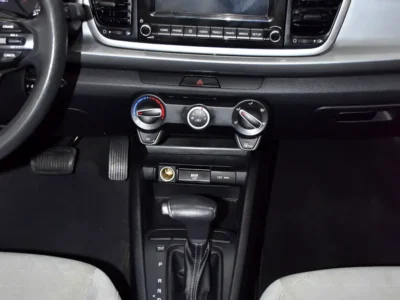 2021 Kia Rio EX 4 Cylinders Petrol Engine Blue Beige Sedan GCC Specs Automatic