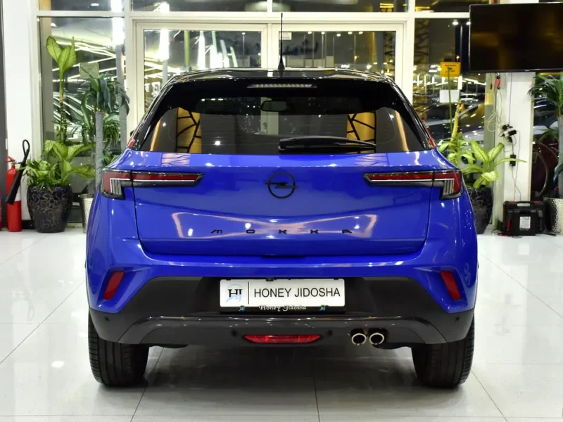 2022 Opel Mokka Ultimate 3 Cylinders Petrol Engine Blue Black Crossover GCC Specs