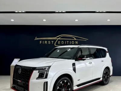 2026 Nissan Patrol Nismo 6 Cylinders Petrol Engine White Red SUV GCC Specs Automatic