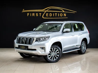 2023 Toyota Prado Limited 6 Cylinders petrol Engine Silver Beige SUV GCC Specs Automatic