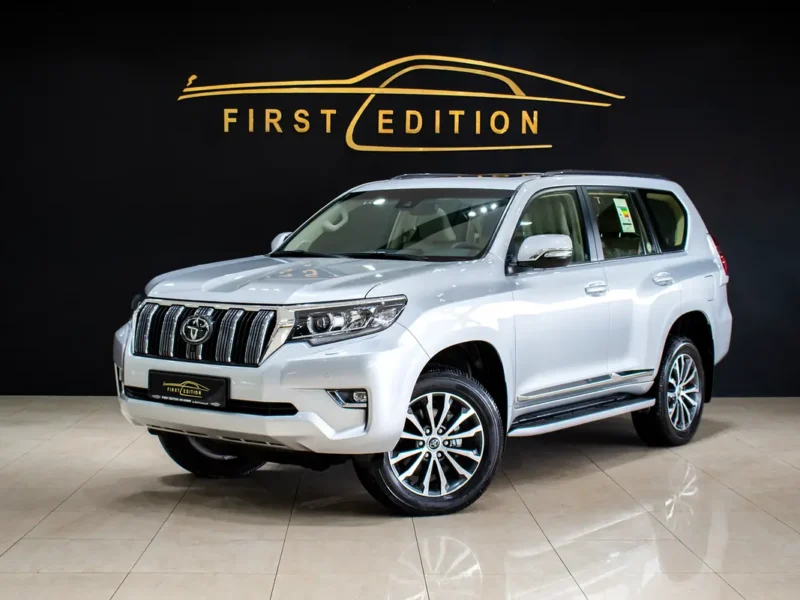 2023 Toyota Prado Limited 6 Cylinders petrol Engine Silver Beige SUV GCC Specs Automatic