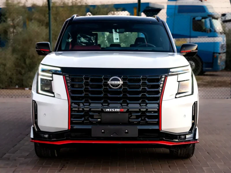 2026 Nissan Patrol Nismo 6 Cylinders Petrol Engine White Red SUV GCC Specs Automatic
