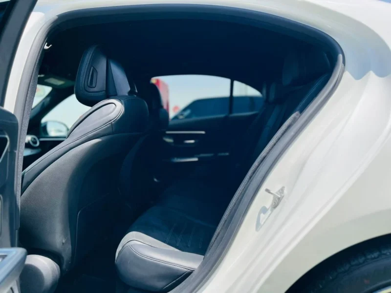 2022 Mercedes Benz C200 AMG 2.0 Litres V4 Petrol Engine White Black Sedan Full Options