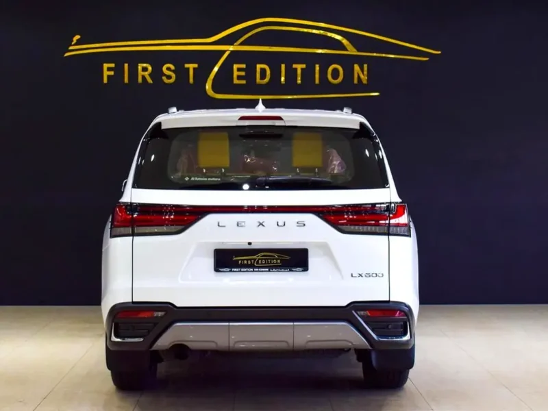 2023 Lexus LX-Series LX 600 Prestige 6 Cylinders Petrol Engine White Tan SUV GCC Specs