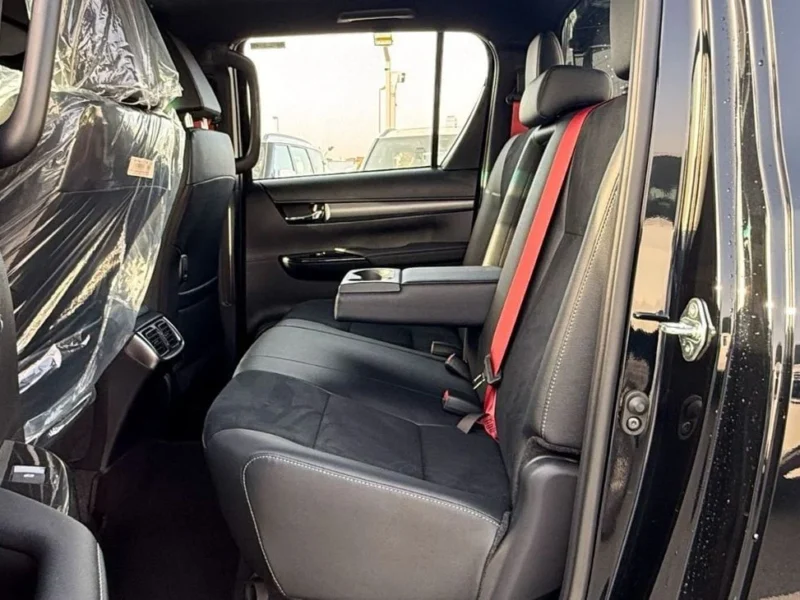 2025 Toyota Hilux GR Sport 2.8 Litres 4 Cylinders Diesel Engine Black Pickup Truck GCC