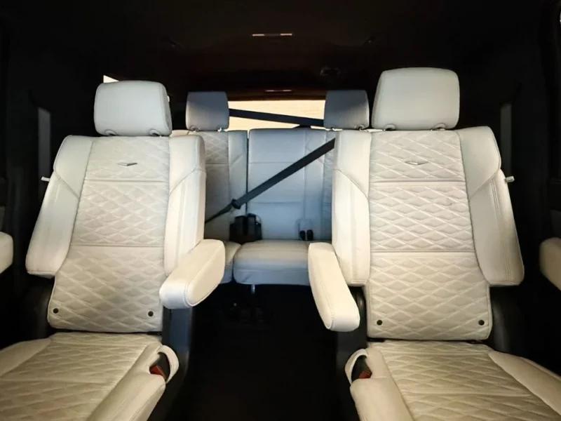 2025 Cadillac Escalade 600 6.2 Litres 8 Cylinders Petrol Engine Black White SUV GCC Specs
