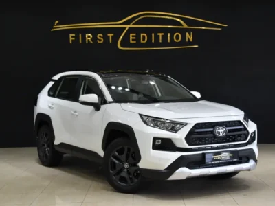 2023 Toyota Rav 4 Adventure 4 Cylinders Petrol Engine White Beige SUV GCC Specs