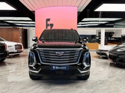 2025 Cadillac Escalade 600 6.2 Litres 8 Cylinders Petrol Engine Black White SUV GCC Specs