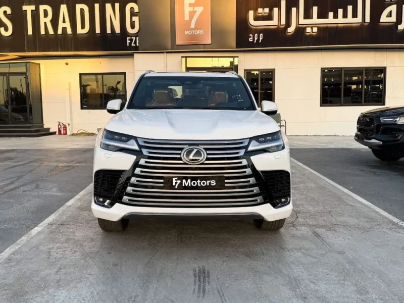 2026 Lexus LX700h SIGNATURE 3.5 Litres V6 Twin-Turbo Hybrid Engine White Beige SUV