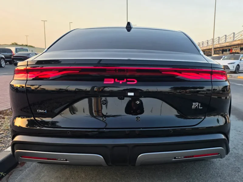 2025 BYD HAN 4 Cylinders Engine Black Tan Luxury Sedan Chinese Specs Automatic