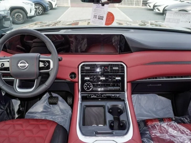 2026 Nissan Patrol LE Platinum City 3.5L V6 Twin-Turbo Black Red SUV GCC Specs