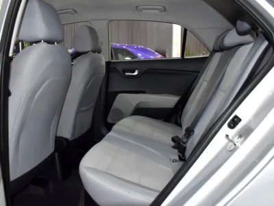 2021 Kia Rio EX 4 Cylinders Petrol Engine Silver Beige Sedan GCC Specs Automatic