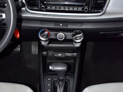 2021 Kia Rio EX 4 Cylinders Petrol Engine Silver Beige Sedan GCC Specs Automatic