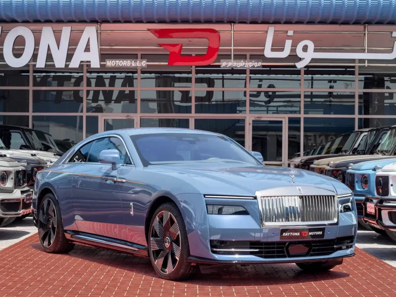 2024 Rolls-Royce Spectre Silver Badge Electric Vehicle Blue Coupe Japanese Specs