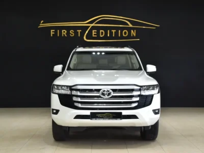 2023 Toyota Land Cruiser EXR 6 Cylinders Petrol Engine White Beige SUV GCC Specs Full Option