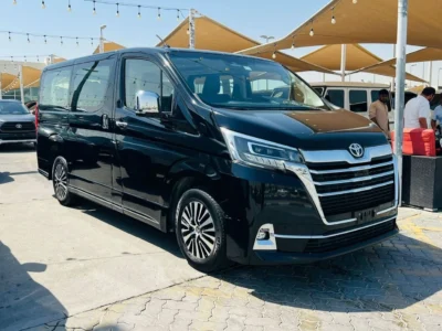 2024 TOYOTA GRANVIA 3.5 Litres V6 Petrol Engine Black Van Premium GCC Specs