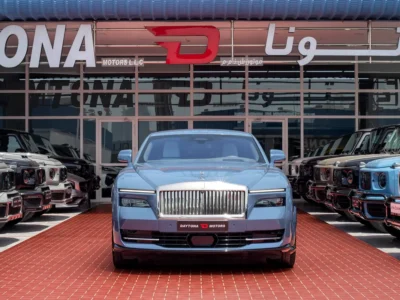 2024 Rolls-Royce Spectre Silver Badge Electric Vehicle Blue Coupe Japanese Specs