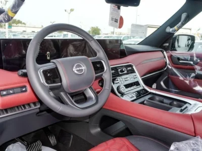 2026 Nissan Patrol LE Platinum City 3.5L V6 Twin-Turbo Black Red SUV GCC Specs
