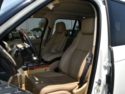 2016 Land Rover Range Rover HSE 6 Cylinders Petrol Engine White Beige SUV GCC Specs