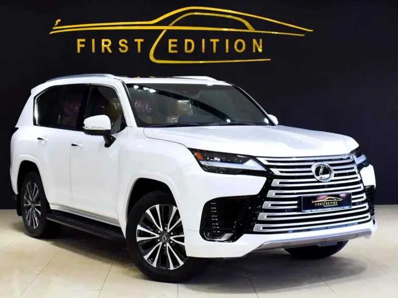2023 Lexus LX-Series LX 600 Prestige 6 Cylinders Petrol Engine White Tan SUV GCC Specs
