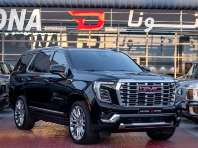 2025 GMC Yukon Denali 8 Cylinders Petrol Engine Black SUV GCC Specs Automatic