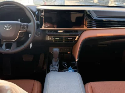 2026 Toyota Camry Lumiere 2.5L 4 Cylinders HEV Full Option White Brown Sedan GCC