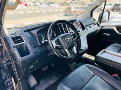 2024 TOYOTA GRANVIA 3.5 Litres V6 Petrol Engine Black Van Premium GCC Specs
