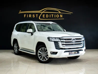 2023 Toyota Land Cruiser GXR 6 Cylinders Petrol Engine White Beige SUV GCC Specs