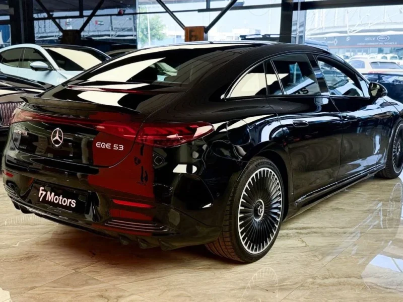 2024 Mercedes-Benz EQE 53 AMG Electric Vehicle Black Sedan GCC Specs Automatic